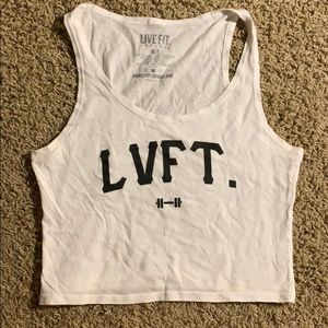 White crop top, size m/l
